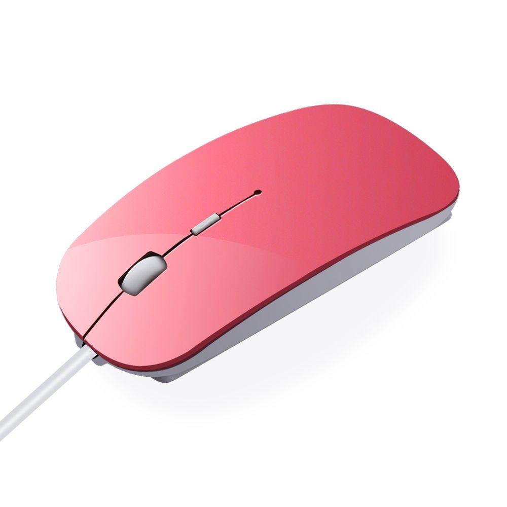 Fashion Ultra Thin 1600 DPI USB Wired Mouse Optical Mice