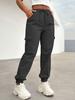 Women's Quick-Dry Parachute Cargo Pants - Spring/Summer Casual Drawstring Style 8082