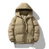 Fleece and Thickened Thermal Stand-up Neck Cotton-padded Jacket Men's Winter Versatile Casual Jacket