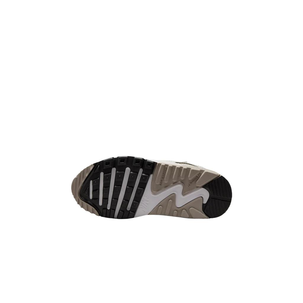 Nike Air Max 90 EasyOn Kids' Running Shoes White Gray Blue Children Aged 3 7 Years Old HF6357-105