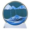 Sandscape Живая картина из движущегося песка Зыбучий песок Ремесло Круглое стекло 3D Глубоководные песочные часы Текучий песок Живопись Офис Домашний декор Подарок