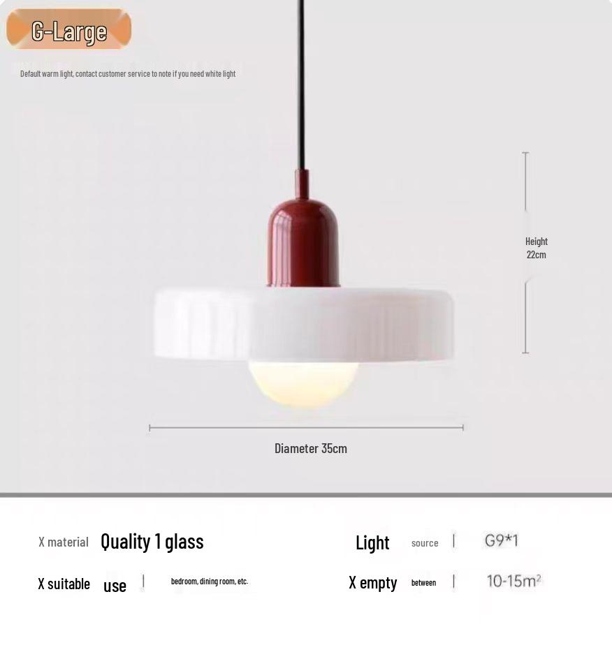 Винтажный подвесной светильник из зеленого стекла в стиле Мемфис - Современная прикроватная люстра в стиле Баухаус