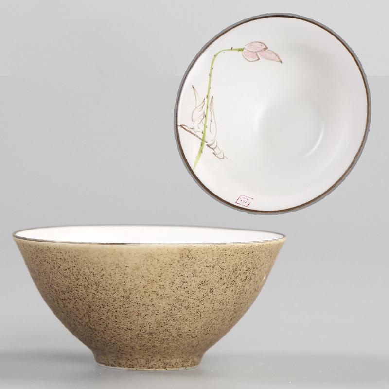 Расписанная вручную керамическая чашка для чая, фарфоровая чаша для чая, чашки для эспрессо, керамическая кружка для кофе, кружки для послеобеденного чая, кофейные чашки, 1 шт.