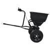Hand operated Spreaders Salt Spreader for Pulling PVC Steel 125x74x79 cm 45 L