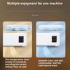 Electric Wall Mounted Heater Portable Smart Space Heater Room Warmer with Clothes Drying Rack for Bedroom Dormitory Office