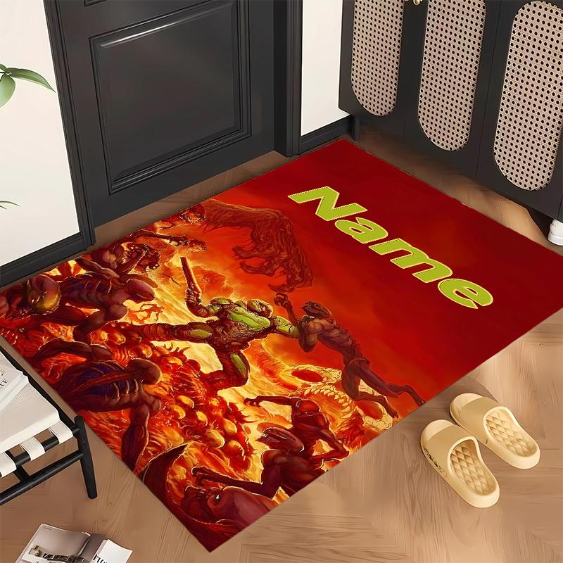 DOOM (1) Персонализированный коврик для офиса Стильный декор для гостиной, спальни, кухни