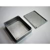 Two unpainted die-cast aluminum cases for DIY effects pedals, HAMMOND 1590BB type (VGS-AEC90BB-NCx2p)