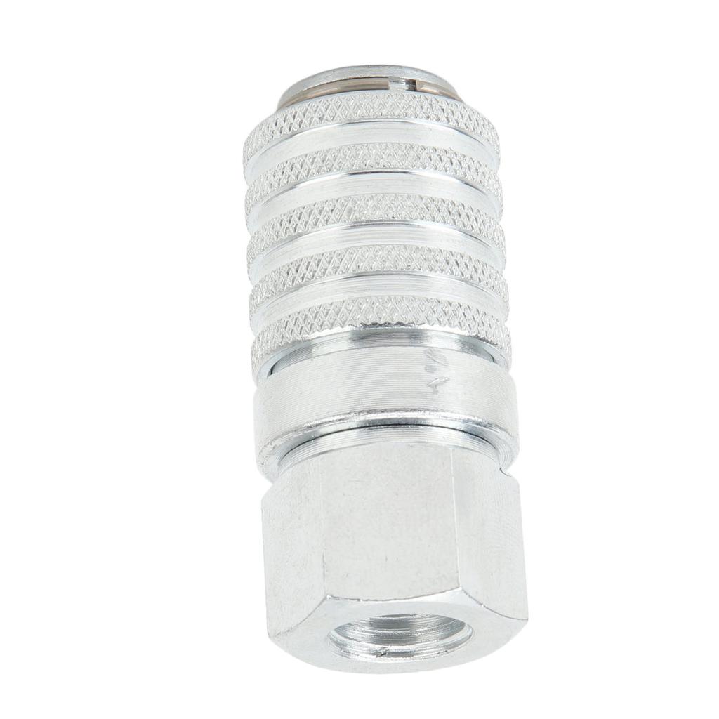 PD242 Series Test Port Steel 14in 18NPTF Thread Impact Resistance Rustproof Quick Coupler for