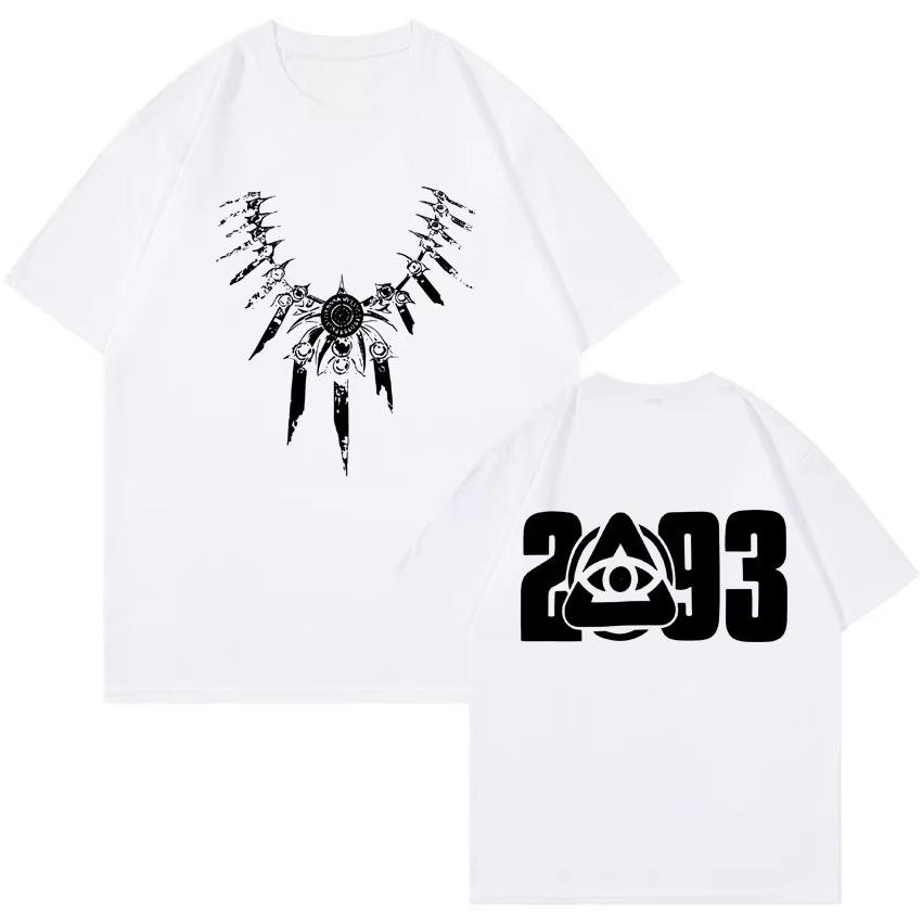 Rapper Gothic Tshirt Unisexs Fashion High Quality Casual Cotton Short Sleeve Summer Y2k Punk