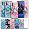 Чехол для телефона Og Paw Print Aesthetics для Xiaomi Mi 17 15 14 13 12 11 Ultra 15T 14T 13T 12T 11T Pro Lite 5G Мягкий корпус из ТПУ