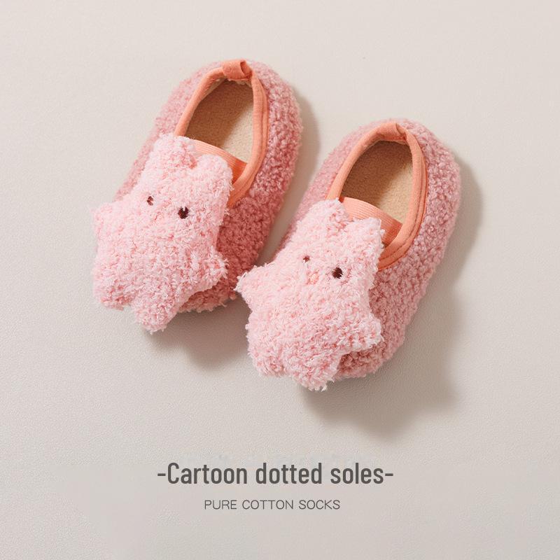 Non-Slip Toddler Floor Socks: Thick, Cozy Baby Socks for Autumn and Winter