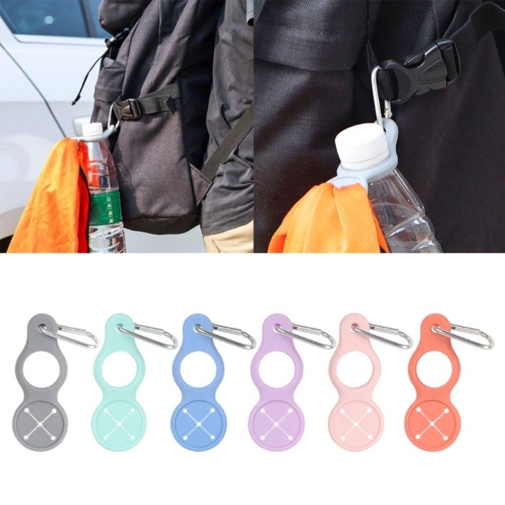 Food Grade Silicone Sports Kettle Buckle Carabiner Tight Enough    Outdoor Sports