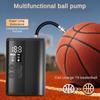 Мини Многофункциональный Шарик Универсальный Насос Портативный Оборудован Функцией Освещения Электрический Насос для Накачивания