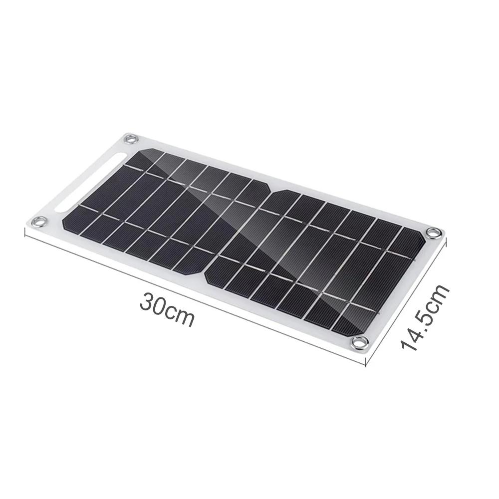 35 Вт Sunpower портативная солнечная панель 5 В солнечная пластина с USB безопасным стабилизирующим зарядным устройством для телефона Power Bank на открытом воздухе кемпинга дома RV подарок