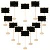 20 PCS Mini Chalkboard with Easel Stand, Chalkboard Signs, Small Wooden Chalkboard for Party, Event Decorations