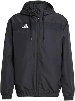 Мужская тканая толстовка для футбола Adidas Tiro ES, размер M, KSQ39, Черный/Белый (JC5435)