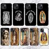 Дева Гваделупская Дева Мария Чехол для телефона для iPhone 11 12 Mini 13 Pro XS Max X 8 7 6s Plus 5 SE XR Накладка