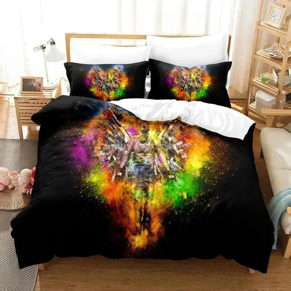3D Print Fashion Shooting Game Csgo Bedding Set Boys Girls Twin Queen King Size Duvet Cover Pillowcase Bed Boys Adult Bedroom
