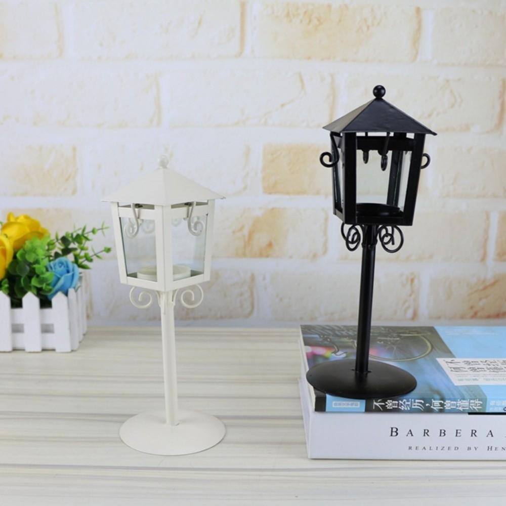 Candleholders Vintage Candle Holder Simple Classical Romantic Candlestick Decoration European Style Candle Lantern Living Room