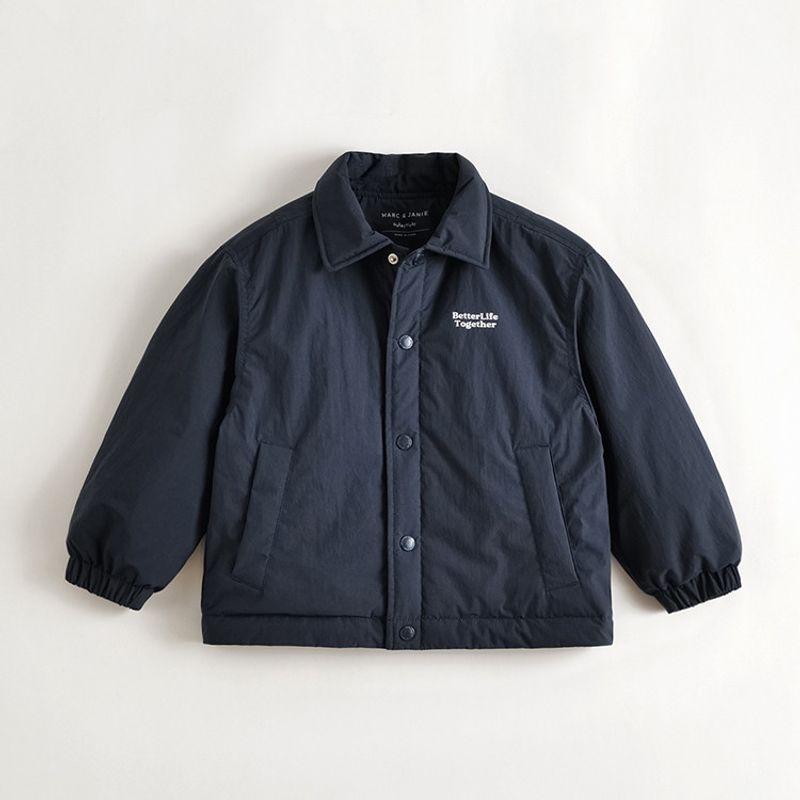 Mark Jenny American Retro Coach Workwear Jacket for Boys and Girls, Kidsren's Jacket 2026 Autumn and Winter New Style 551239
