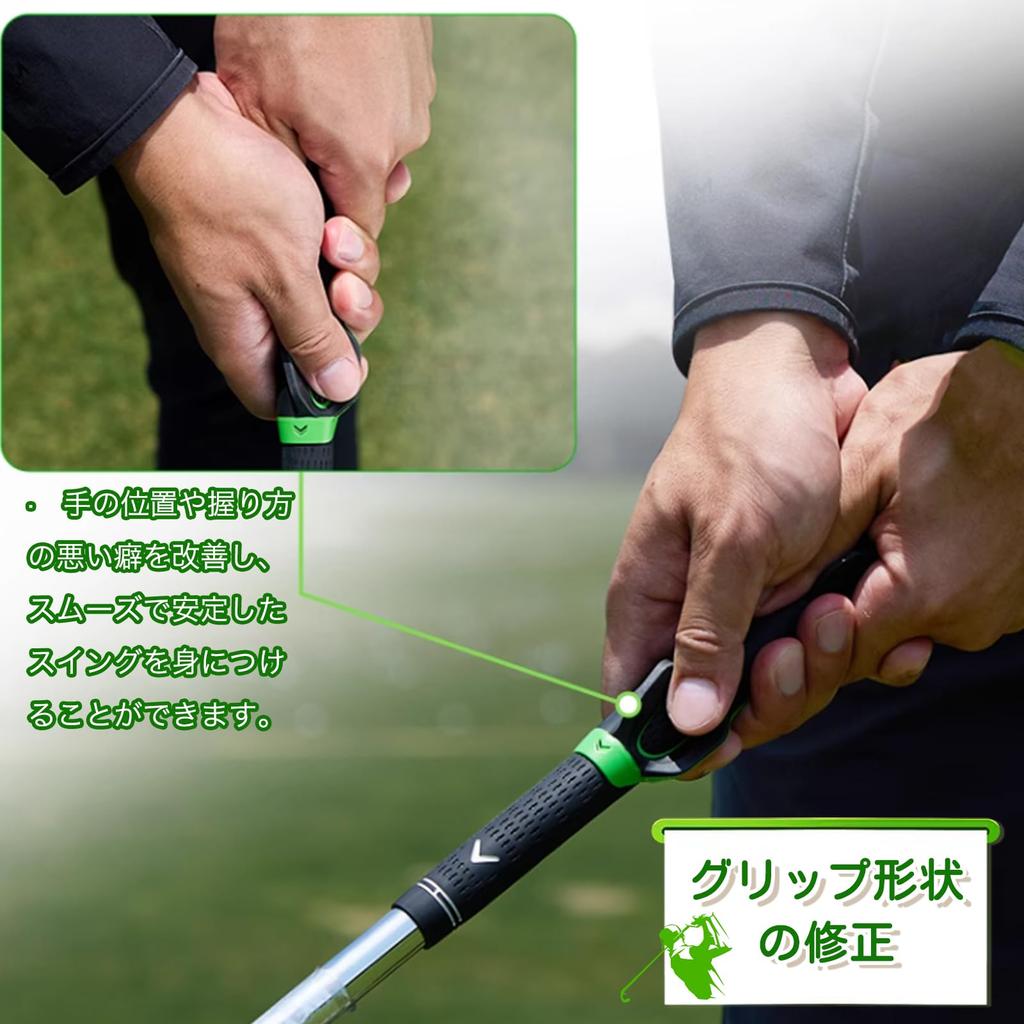 Golf practice equipment, grip trainer, golf swing practice equipment, grip