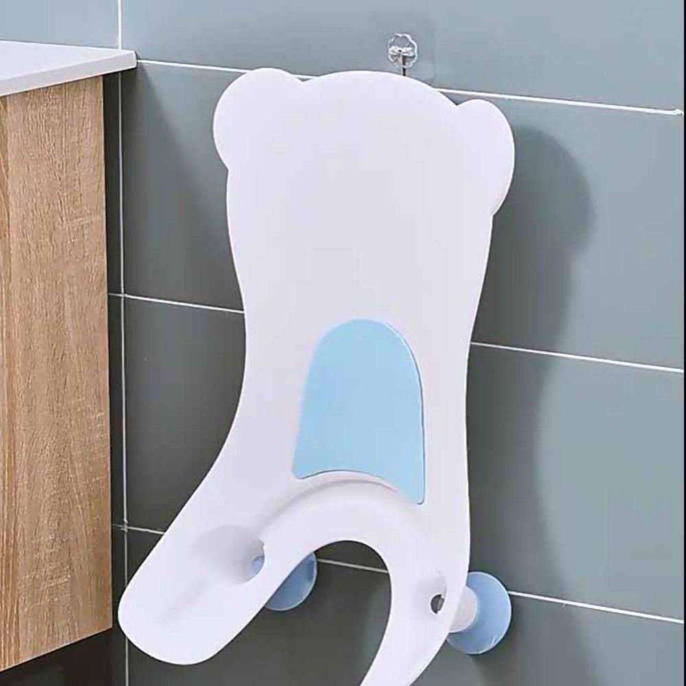 Shower Cradle Baby Ass Washing Basin Bear Shape Lie Down Bath Accessories  Newborn