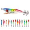 Colorful Wooden Shrimp Lure 9.2g/10cm Imitation Fake Bait Hard Bait