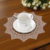 Кухонные принадлежности Изоляция Обеденный коврик Салфетка Чехол для стола Кружево Вышитая подставка под стакан