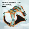 Новая светоотражающая шлейка для собак с ручкой, взрывозащищенная шлейка для больших собак, поводок для собак, устойчивый к разрыву, для поездок на работу и отдыха на природе