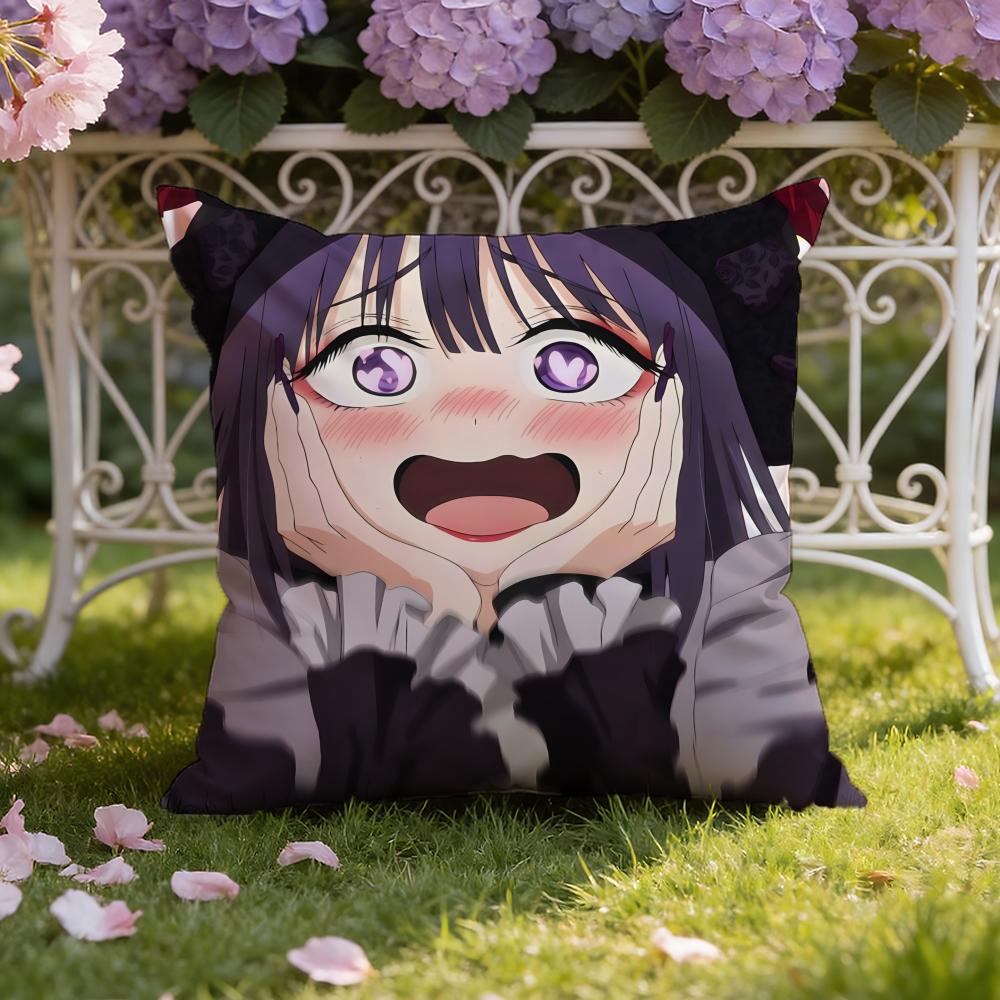 Аниме D-Dress-Up D-Darling Наволочка для подушки Домашняя и автомобильная Двухсценарная Наволочка: Двусторонняя конструкция для максимального комфорта