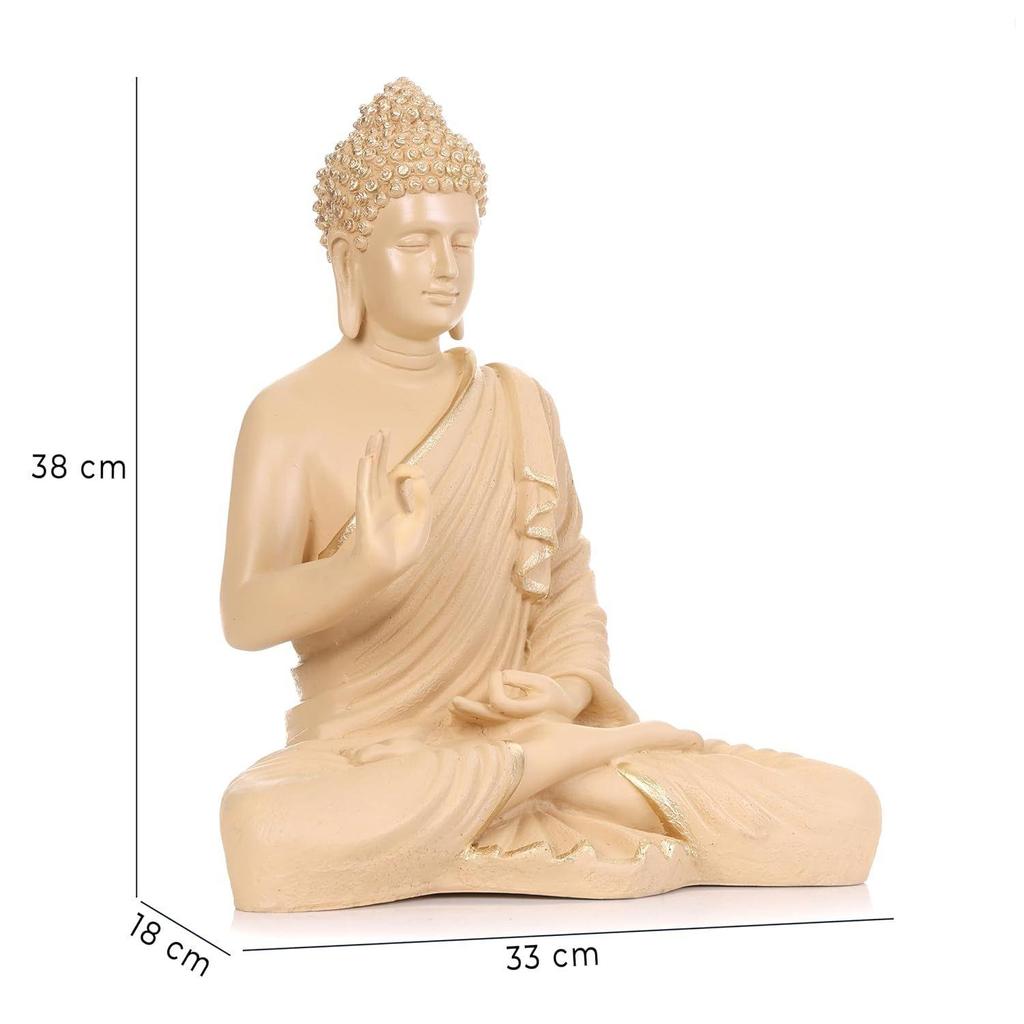 Статуя Будды для домашнего декора и декора офиса Статуя Будды из мраморной пыли