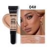 JULYSTAR Waterproof Concealer Facial Makeup Foundation Black Eye Circles Covering Liquid Foundation Oil Control Sweat Prevention