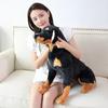1pc 23 -66cm Real Life Dogs Plush Toy Standing Collie Spot Dog Stuffed Soft Simulation Animal Dolls For Children Boys Gifts