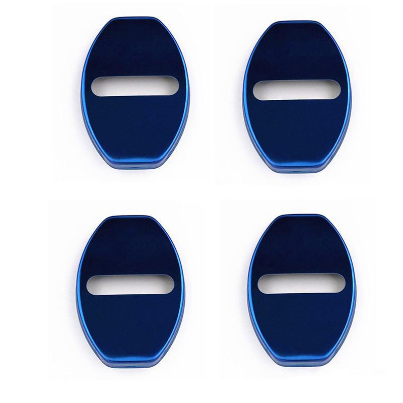 4шт автомобильный дверной замок защитная крышка дверной замок наклейка