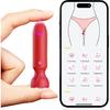 Мини-вибратор-пуля, игрушки для взрослых - вибраторы, управляемые приложением, женские секс-игрушки с 9 режимами вибрации, помада, G-точечный дилдо, клиторальный вибратор, длинный
