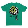 Футболка Santa Cruz Skateboards Roskopp Screaming Target Цвет: Ярко-зеленый