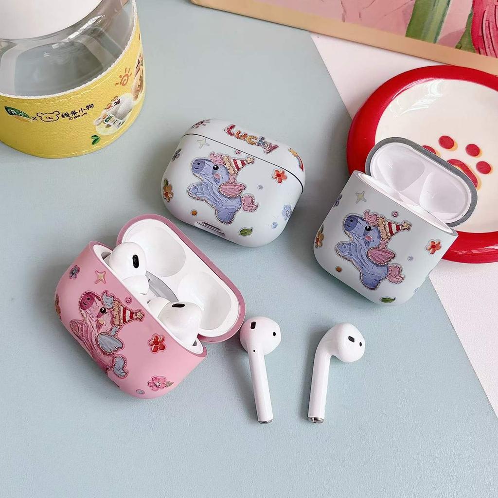 Защитный чехол для AirPods1 Pro1 Apple 1-го поколения 1-го поколения чехол для наушников всесторонний чехол для беспроводных Bluetooth-наушников пони