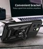 For Tecno Spark GO 2024 Case Slide Camera Protect Phone Cases For Tecno Spark 20 20C Pop 8 Magnetic Ring Stand Armor Back Cover