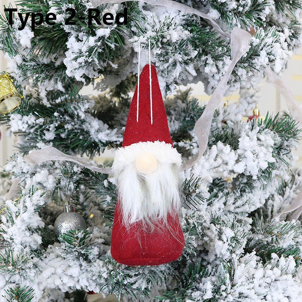 Decoration Hanging Pendants Xmas Tree Embellishment Christmas Dolls Faceless Dwarf Stuffed Toys