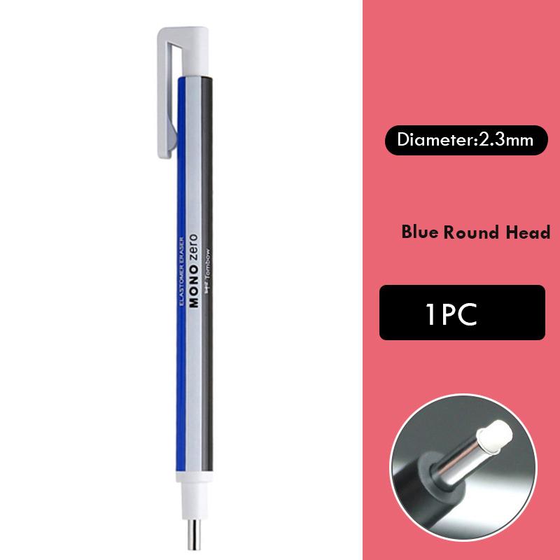 Tombow Mono Zero Механический ластик-ручка Сменные стержни Нажимного действия Для скетчинга Рисования Коррекции Детские ластики Художественные принадлежности