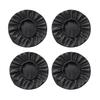4Pcs PU Leather Round Chair  Seat Cover Elastic Round Chair Slipcover  Lift Chair