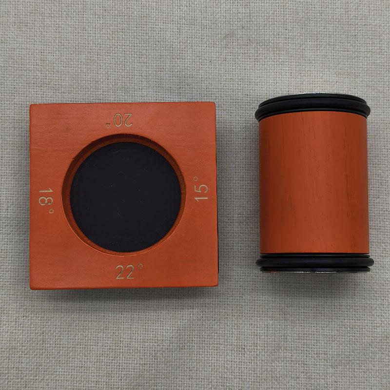 Угловая точилка Четыре угла 15/18/20/22° Точилка с фиксированным углом Роликовая точилка Набор агатовых точильных камней Алмазный точильный камень