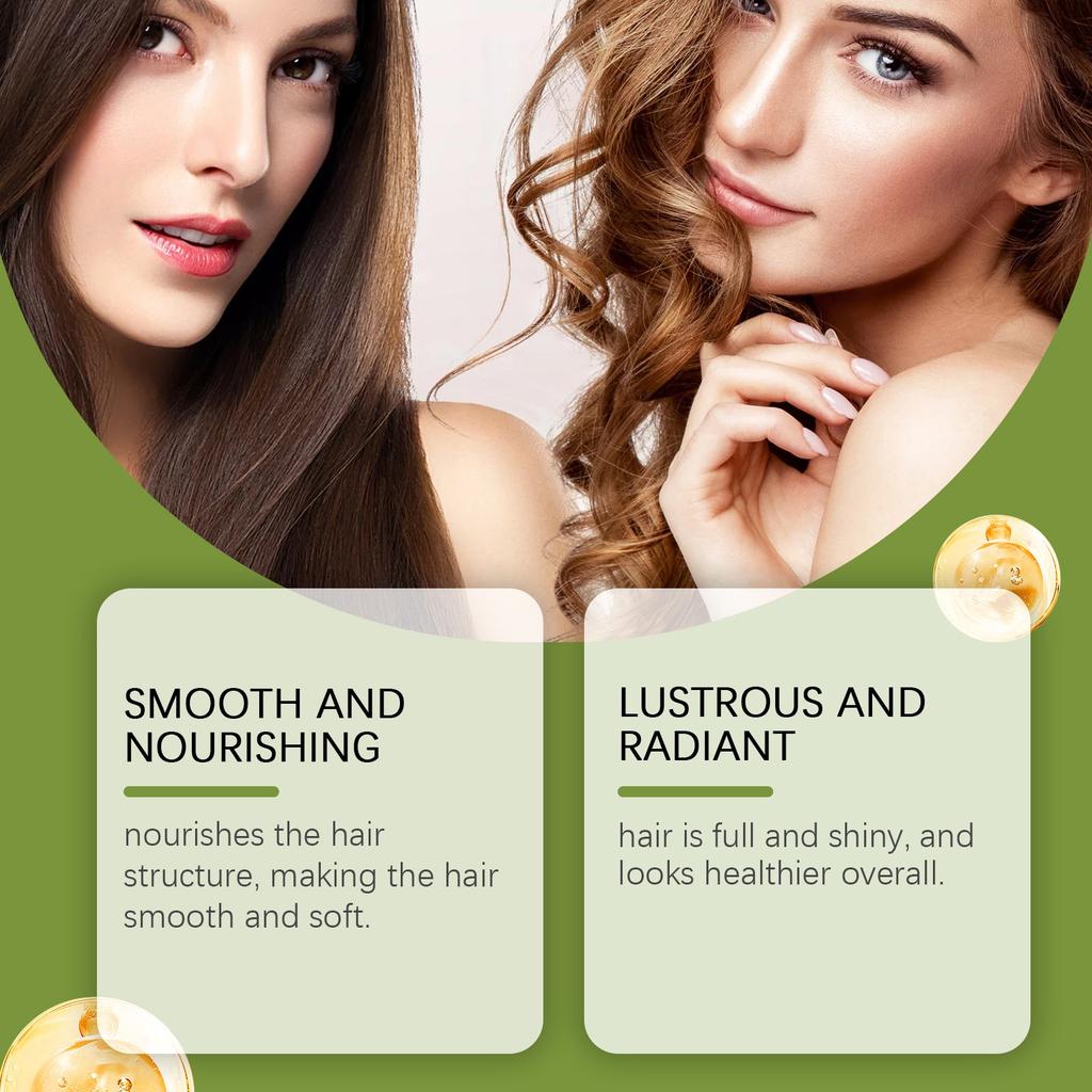 Увлажняющая маска для волос питает волосы, защищает их, делает гладкими и ароматными