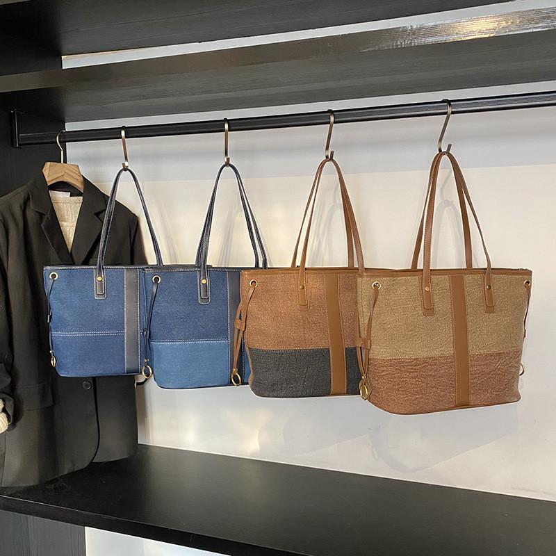 Women Bag Sophisticated Soft Pu Zipper Inner Pockets Daily Commuting Travel Bags