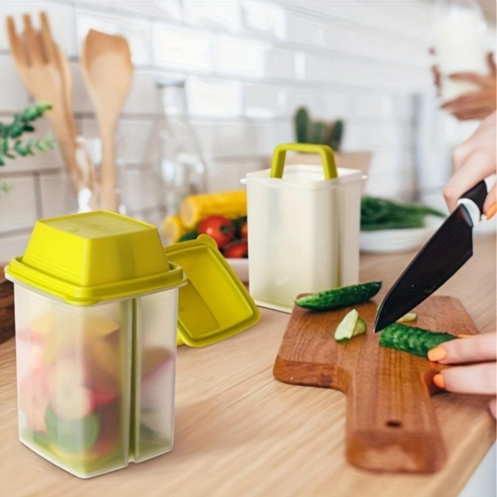 With Strainer Pickle Jar Reusable Food Storage Box Multipurpose Pickles Container Olives