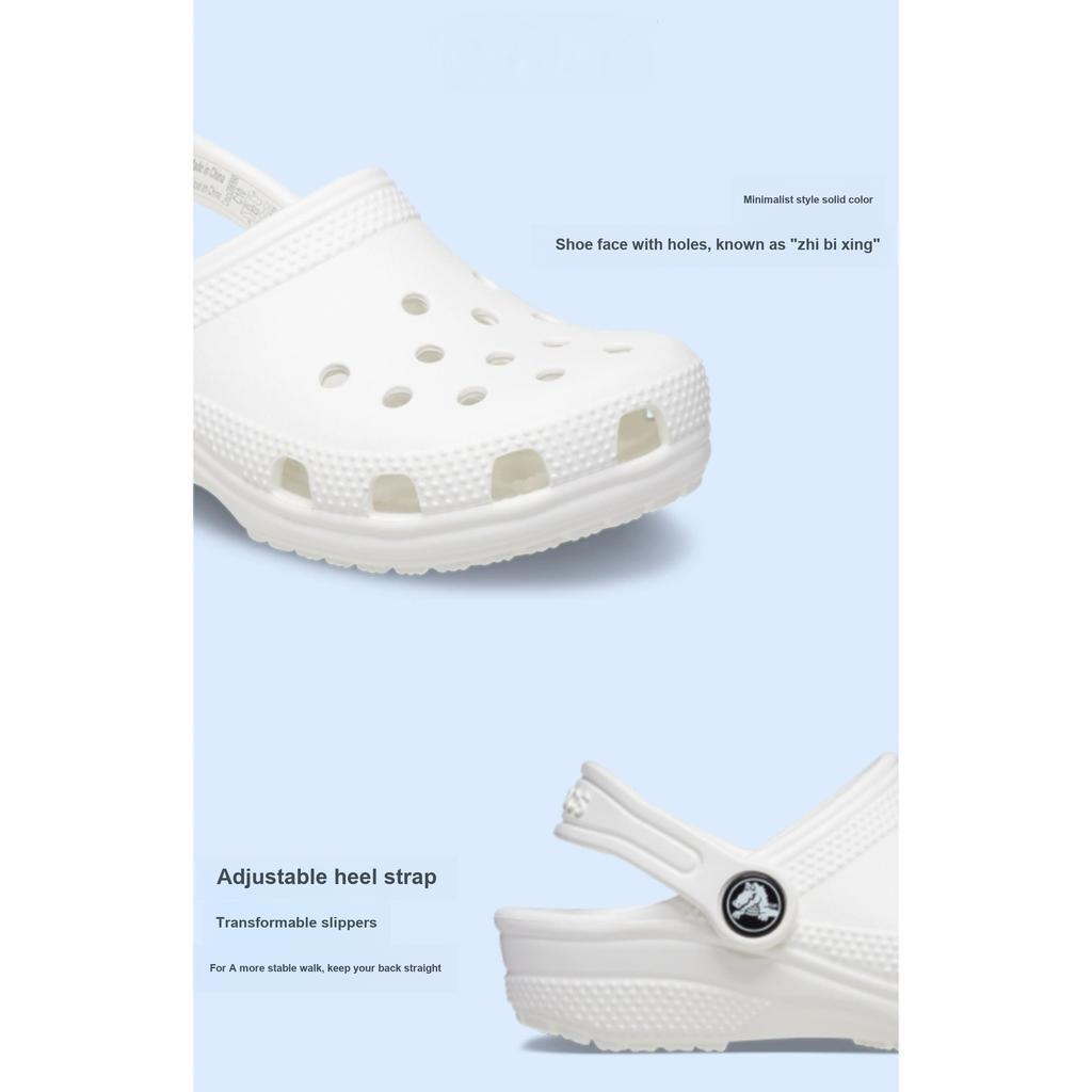 Crocs Classic Clog White (Kids) Kids Sneakers 206991-100