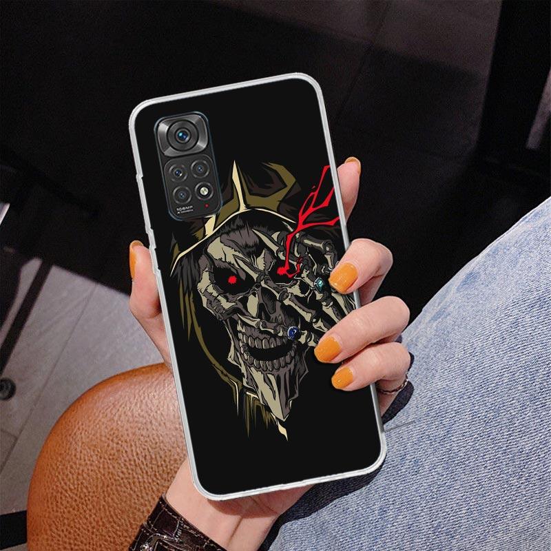 Чехол для телефона Аниме Повелитель для Xiaomi Redmi Note 15 14 13 12S 12 11 Pro Plus 14S 11S 11E 10 10S 11T 5G Персонализированный чехол Redmi N