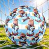 1pc Argentina Celebration Size 5 Soccer Ball, Suitable for Practice Matches/tournament Training,Lightweight and Durable gt70720