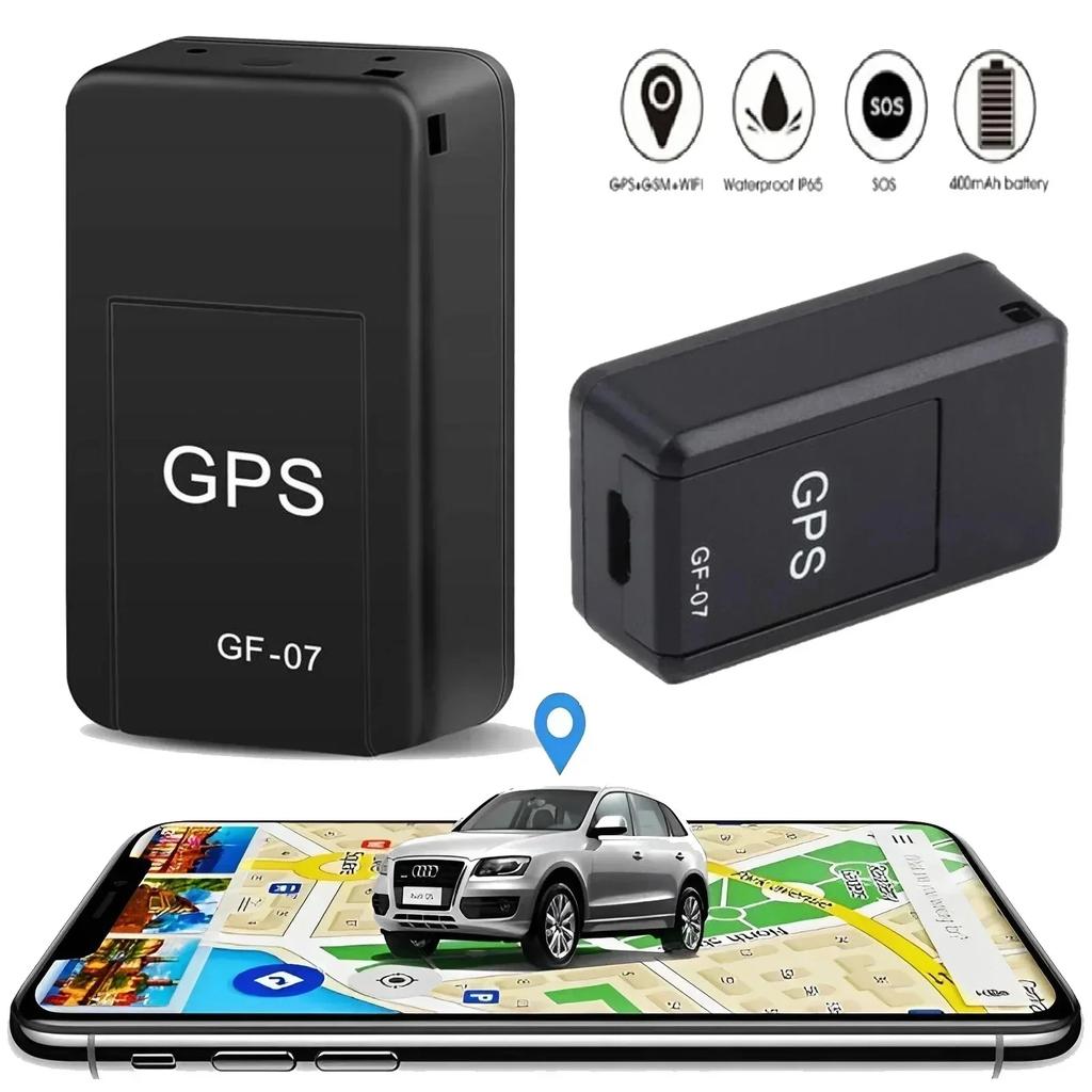 GF07 Магнитный мини-трекер для автомобиля GPS-трекер для отслеживания в реальном времени Магнитный GPS-трекер для определения местонахождения транспортного средства в реальном времени Трекер для домашних животных