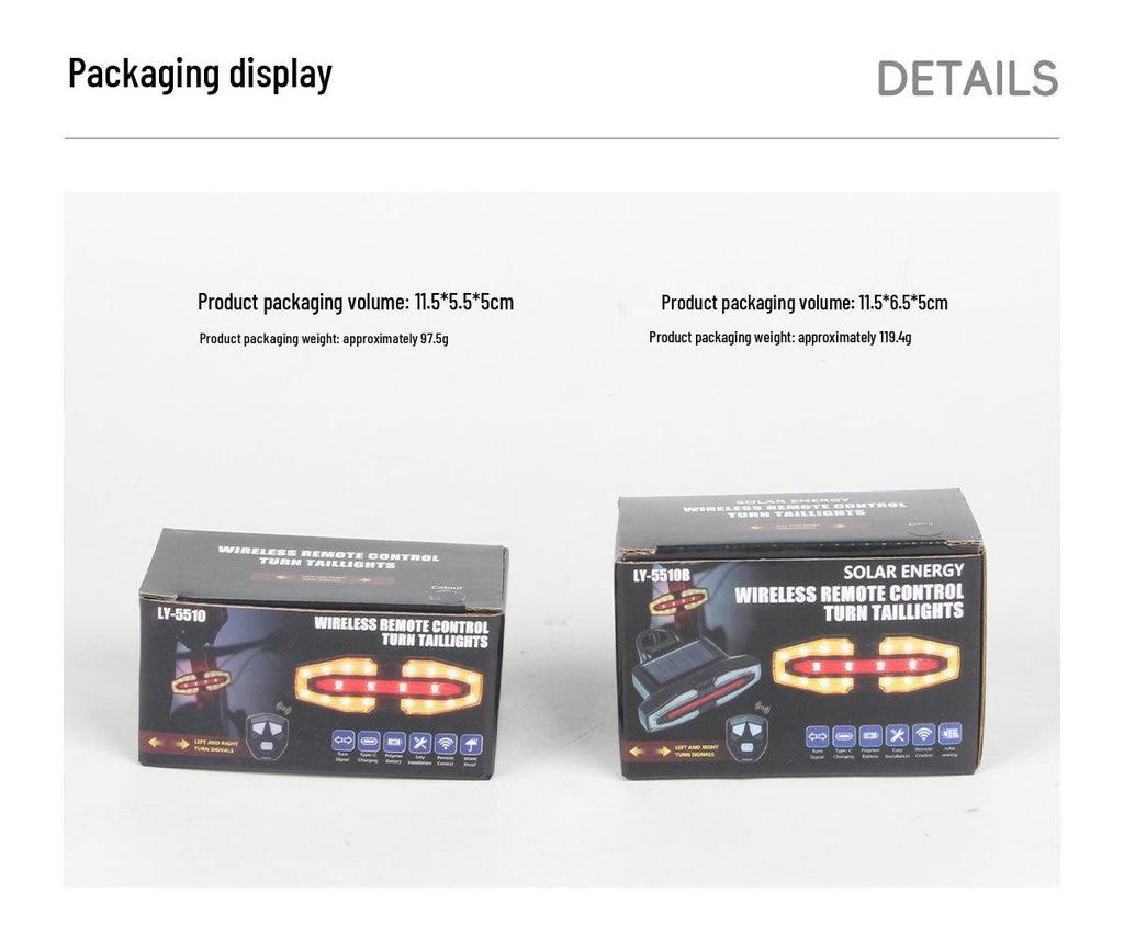 CEROHS Велосипедный пульт дистанционного управления задний фонарь с динамиком и указателями поворота